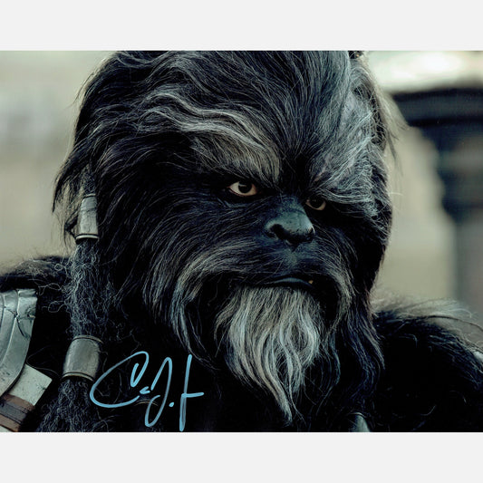 CAREY JONES autograph ACOA signed 8x10 photography STAR WARS 8x10