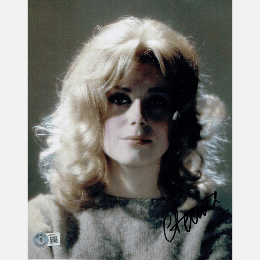 CATHERINE DENEUVE autograph BECKETT signed 8x10 photography 8x10