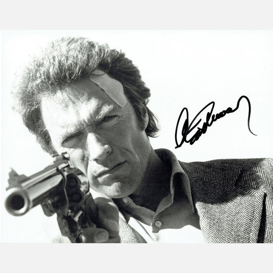 CLINT EASTWOOD autograph PSA & ACOA signed 11x14 VINTAGE photography MAGNUM FORCE 11x14