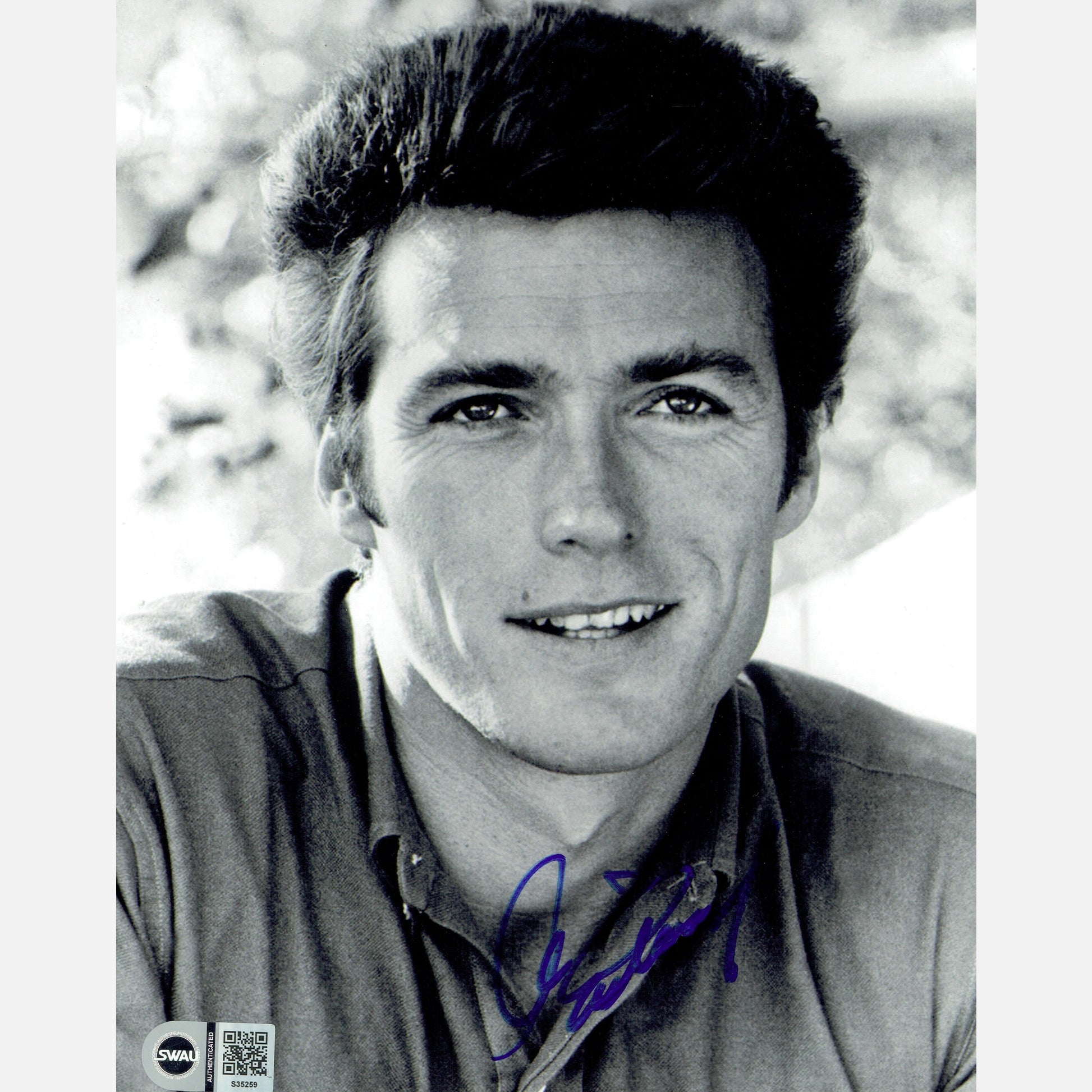 CLINT EASTWOOD autograph SWAU & ACOA signed 8x10 photography 8x10