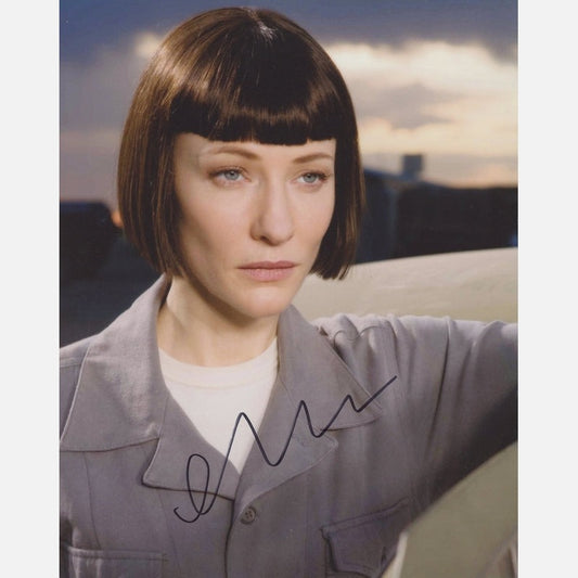 Autograf CATE BLANCHETT Certyfikat ACOA 20x25 cm INDIANA JONES