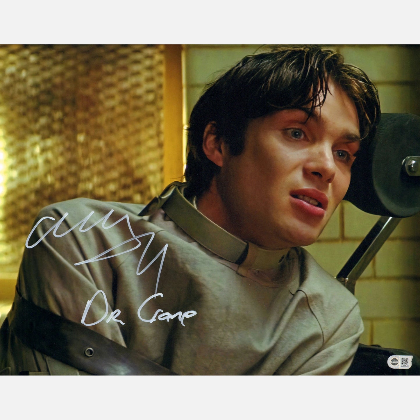 Autograf CILLIAN MURPHY Certyfikaty ACOA i SWAU 40x50 cm BATMAN