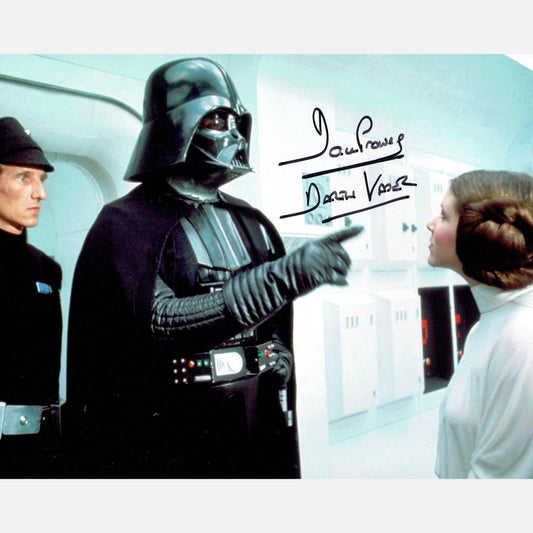 DAVE PROWSE autograph ACOA signed 8x10 photography STAR WARS 8x10