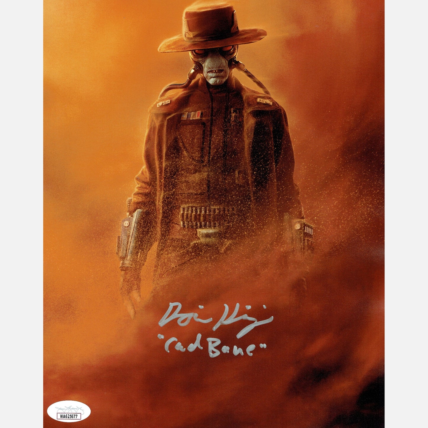DORIAN KINGI autograph JSA signed 8x10 photography STAR WARS 8x10