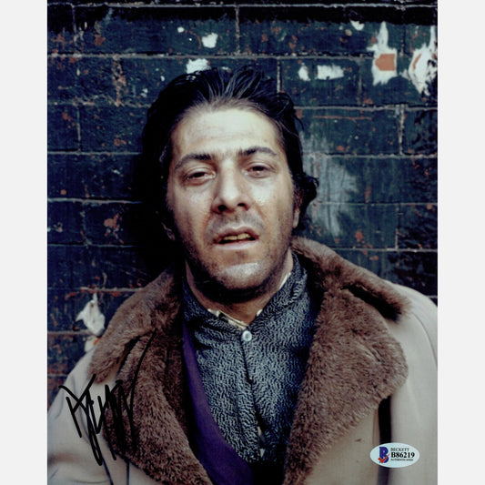 DUSTIN HOFFMAN autograph Beckett signed 8x10 photography 8x10