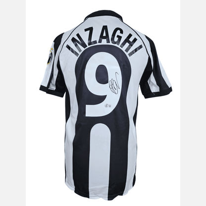 FILIPPO INZAGHI signed soccer jersey BECKETT certificate Juventus F.C. Jersey