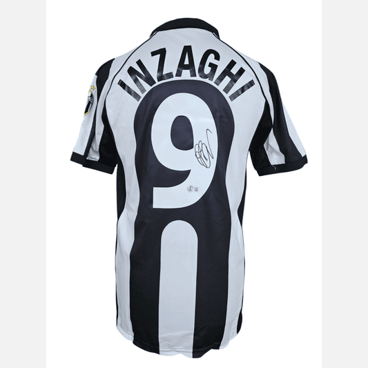 FILIPPO INZAGHI signed soccer jersey BECKETT certificate Juventus F.C. Jersey