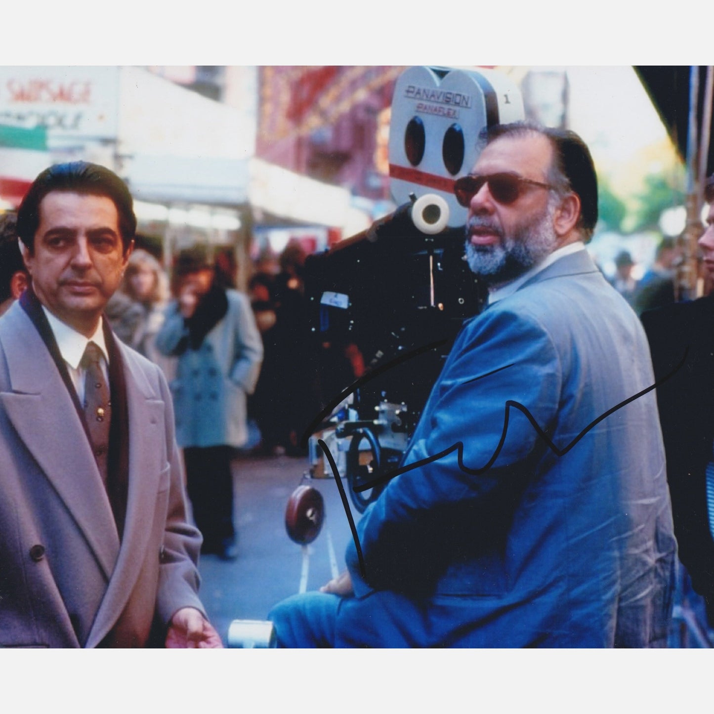 Autograf FRANCIS FORD COPPOLA Certyfikat ACOA 20x25 cm OJCIEC CHRZESTNY