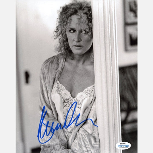 GLENN CLOSE autograph ACOA signed 8x10 photography Fatal Attraction 8x10