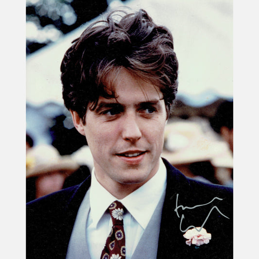 HUGH GRANT autograph ACOA signed 8x10 photography FOUR WEDDINGS AND A FUNERAL 8x10