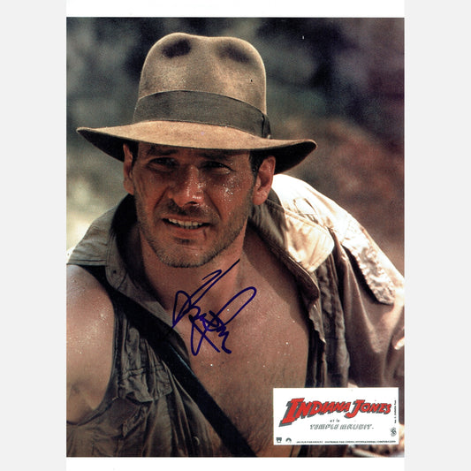 Autograf HARRISON FORD Certyfikat BECKETT LOA 25x35 cm INDIANA JONES