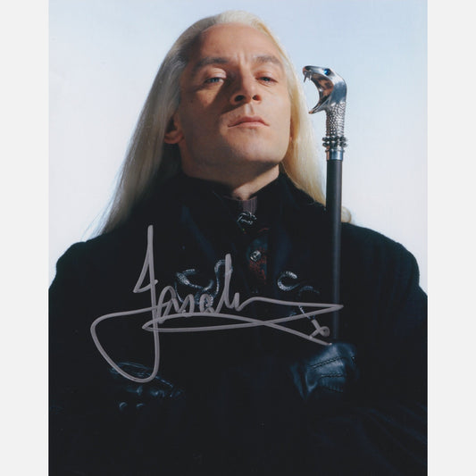 JASON ISAACS autograph ACOA signed 8x10 photography HARRY POTTER 8x10