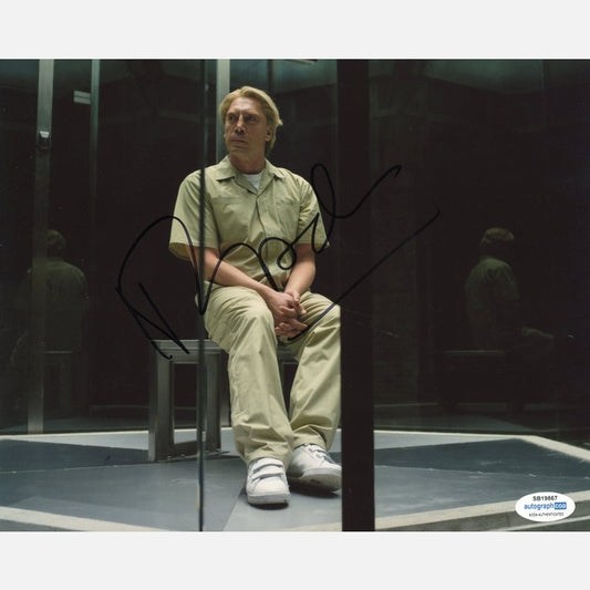JAVIER BARDEM autograph ACOA signed 8x10 photography 007 JAMES BOND 8x10
