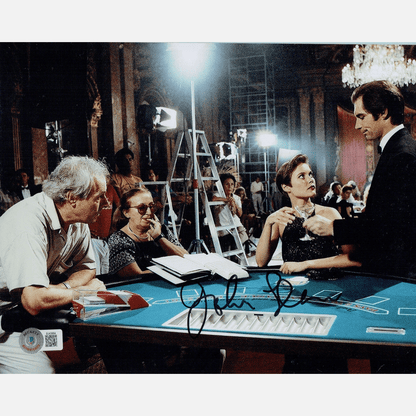JOHN GLEN autograph BECKETT signed 8x10 photography JAMES BOND 007 8x10
