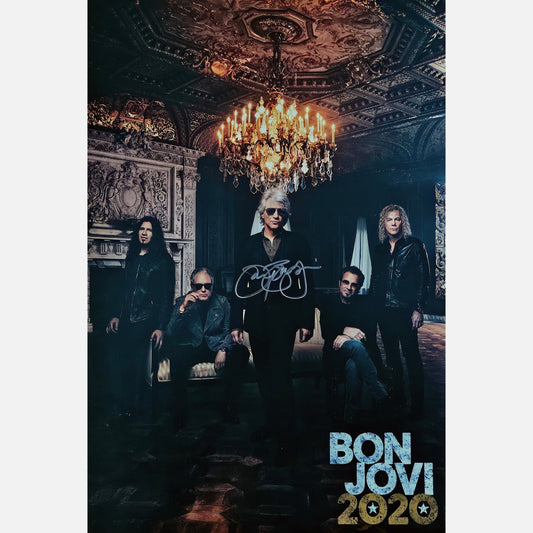 Autograf JON BON JOVI Certyfikat ACOA Plakat 32x48 cm