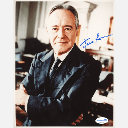 Autograf JACK LEMMON Certyfikat BECKETT 20x25 cm