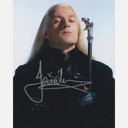 Autograf JASON ISAACS Certyfikat ACOA 20x25 cm HARRY POTTER