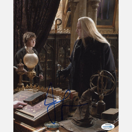 Autograf JASON ISAACS Certyfikat ACOA 20x25 cm HARRY POTTER