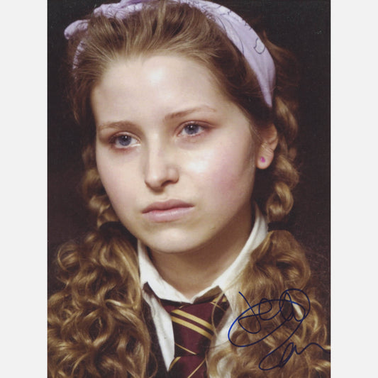 Autograf JESSIE CAVE Certyfikat ACOA 20x25 cm HARRY POTTER