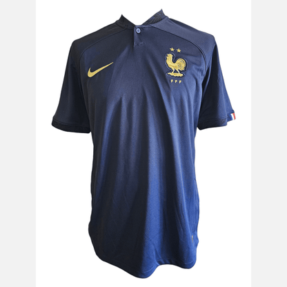 KARIM BENZEMA signed soccer jersey BECKETT certificate France Jersey