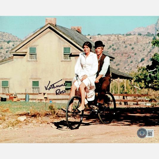 KATHARINA ROSS autograph BECKETT signed 8x10 photography BUTCH CASSIDY AND THE SUNDANCE KID 8x10