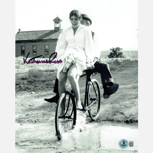 KATHARINA ROSS autograph BECKETT signed 8x10 photography BUTCH CASSIDY AND THE SUNDANCE KID 8x10