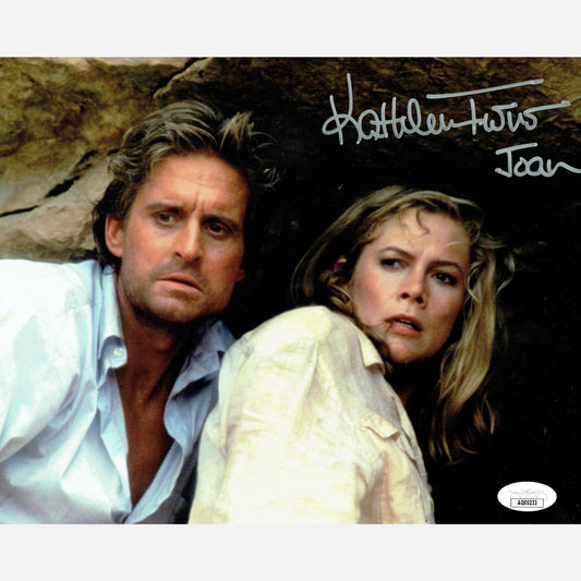 KATHLEEN TURNER autograph JSA signed 8x10 photography 8x10
