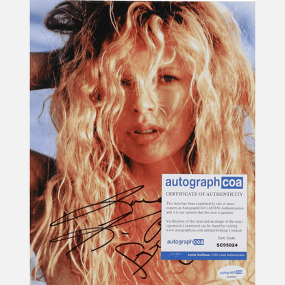 KIM BASINGER autograph ACOA signed 8x10 photography 8x10