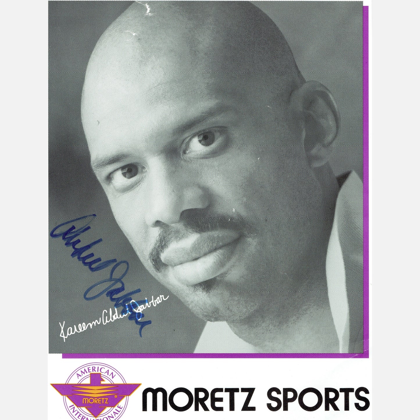 Autograf KAREEM ABDUL-JABBAR Certyfikat ACOA 20x25 cm NBA