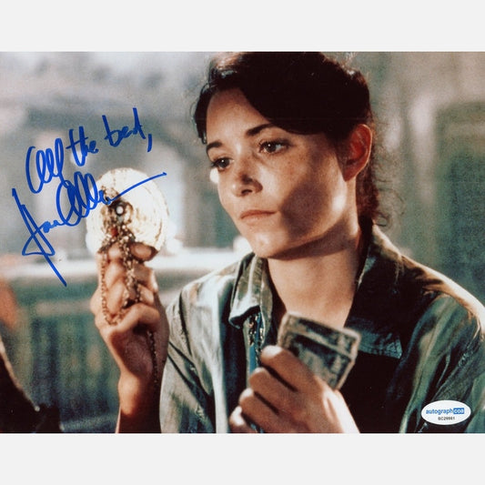 Autograf KAREN ALLEN Certyfikat ACOA 20x25 cm INDIANA JONES