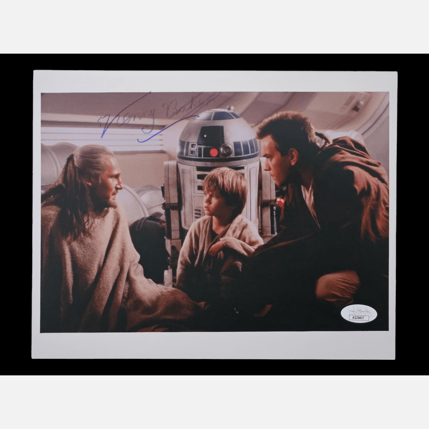 Autograf KENNY BAKER Certyfikat ACOA 20x25 cm GWIEZDNE WOJNY