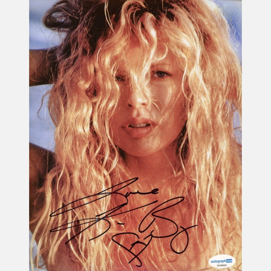 Autograf KIM BASINGER Certyfikat ACOA 20x25 cm