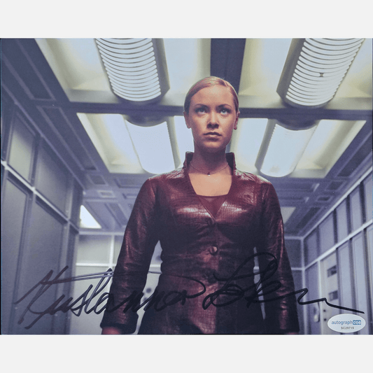 Autograf KRISTANNA LOKEN Certyfikat ACOA 20x25 cm TERMINATOR