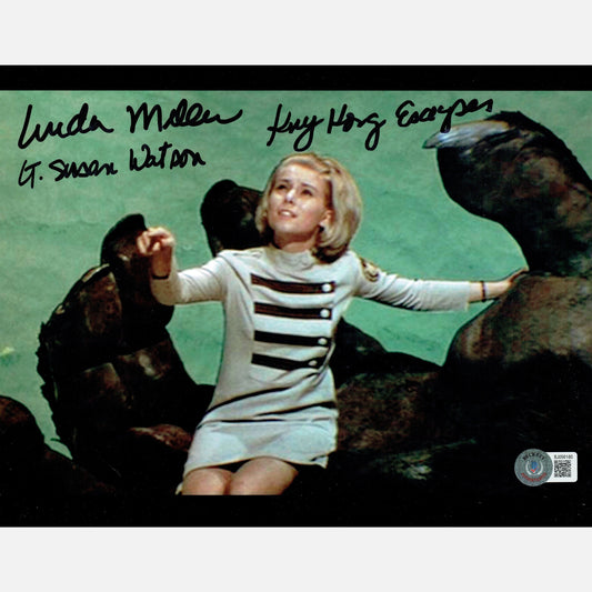 LINDA MILLER autograph BECKETT signed 8x10 photography KING KONG 8x10