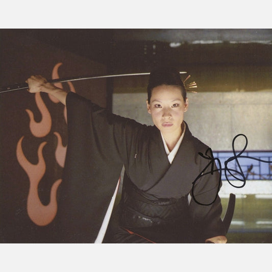 LUCY LIU autograph ACOA signed 8x10 photography KILL BILL 8x10