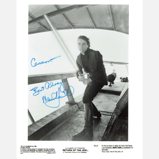 MARK HAMILL autograph BECKETT LOA & ACOA signed 8x10 photography STAR WARS 8x10