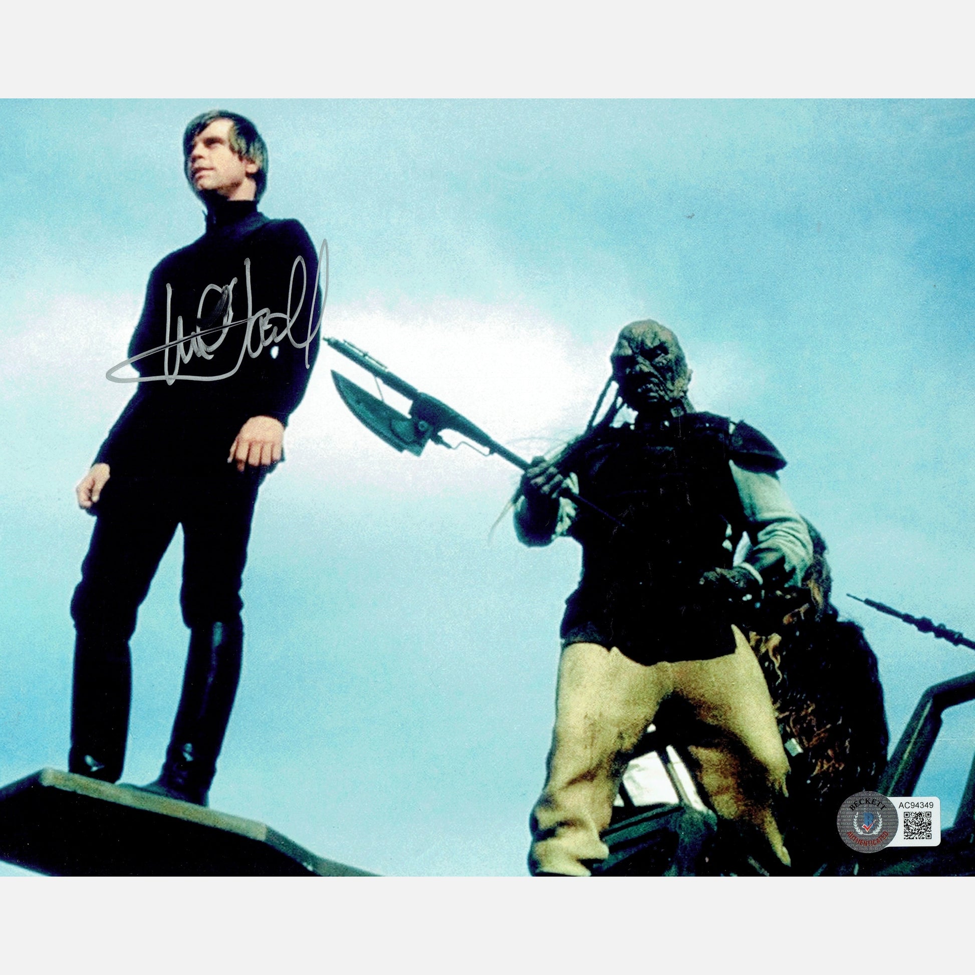 MARK HAMILL autograph BECKETT LOA signed 8x10 photography STAR WARS 8x10