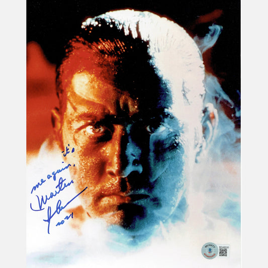 MARTIN SHEEN autograph BECKETT signed 8x10 photography APOCALYPSE NOW 8x10