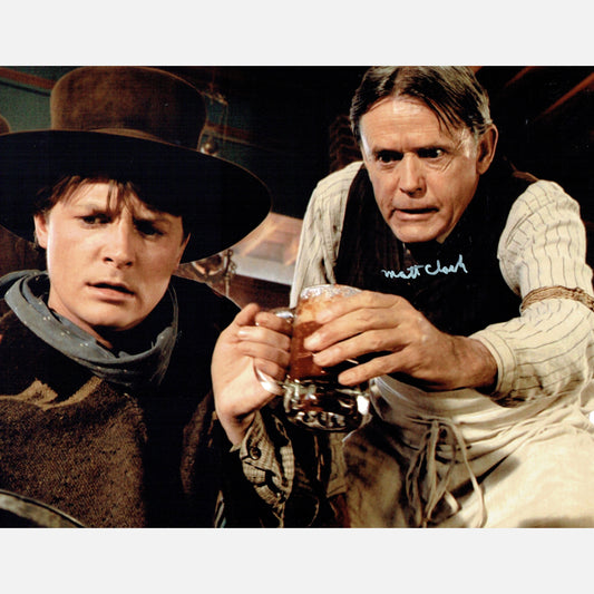 MATT CLARK autograph ACOA signed 11x14 photography Back to the Future 11X14