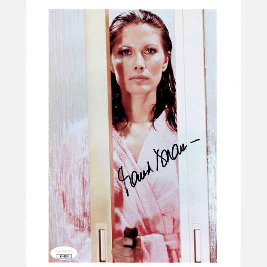 MAUD ADAMS autograph JSA signed 8x10 photography JAMES BOND 007 8x10