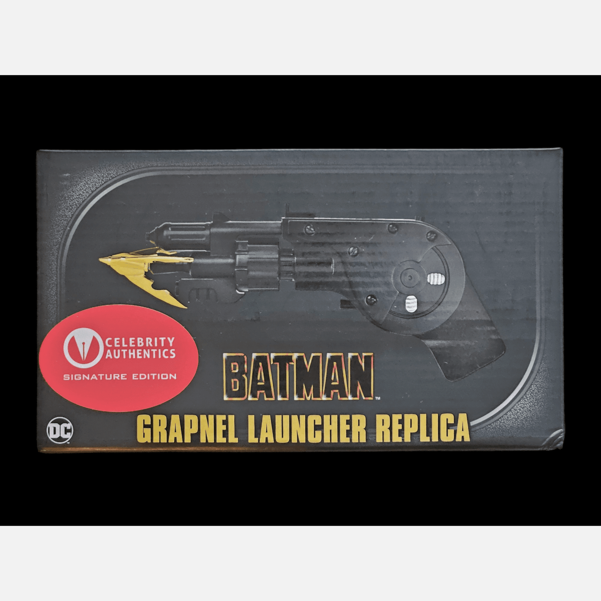 MICHAEL KEATON autograph ACOA signed Batman Grapnel Launcher Replica Memorabilia
