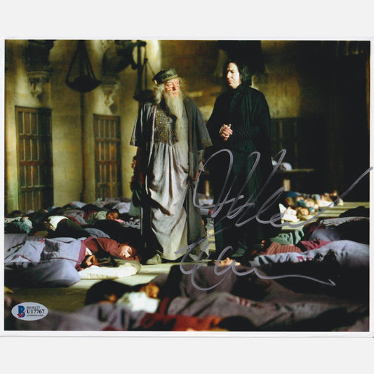 Autograf MICHAEL GAMBON Certyfikat ACOA 20x25 cm HARRY POTTER