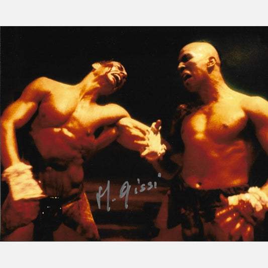 MICHEL QISSI autograph ACOA signed 8x10 photography KICKBOXER 8x10