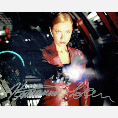 Autograf KRISTANNA LOKEN Certyfikat JSA 20x25 cm TERMINATOR