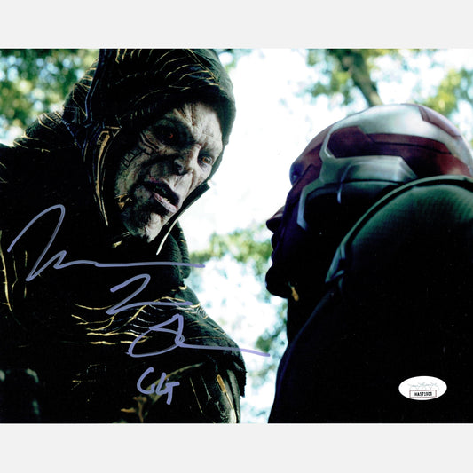 Autograf MICHAEL JAMES SHAW Certyfikat JSA 20x25 cm AVENGERS