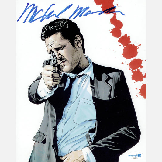 Autograf MICHAEL MADSEN Certyfikat ACOA 20x25 cm WŚCIEKŁE PSY