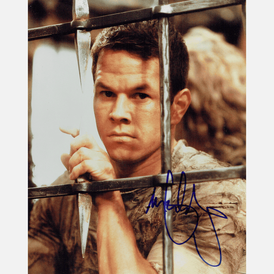 Autograf MARK WAHLBERG Certyfikat ACOA 20x25 cm