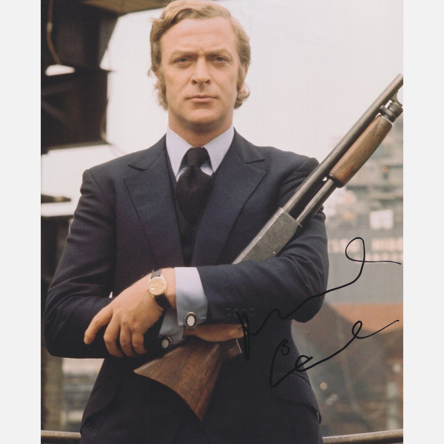 Autograf MICHAEL CAINE Certyfikat ACOA 20x25 cm