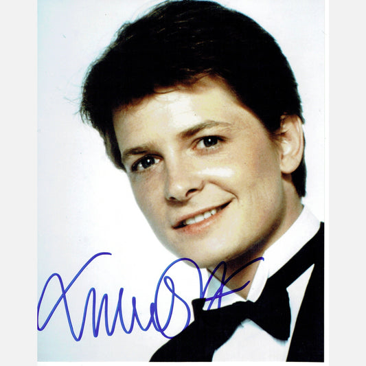 Autograf MICHAEL J FOX Certyfikat ACOA 20x25 cm