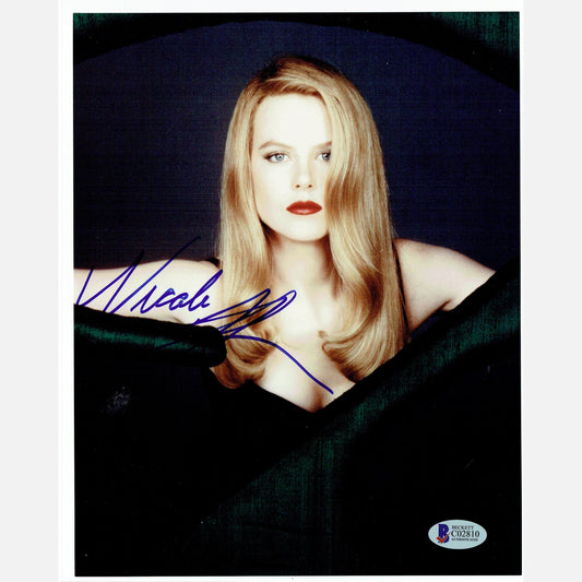 NICOLE KIDMAN autograph BECKETT signed 8x10 photography 8x10